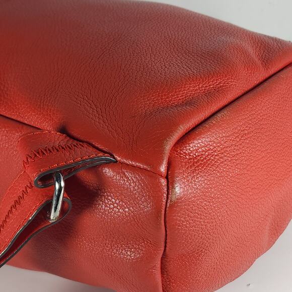 Aimee Kestenberg Tamitha II Women\'s Medium Red Leather Backpack bag purse